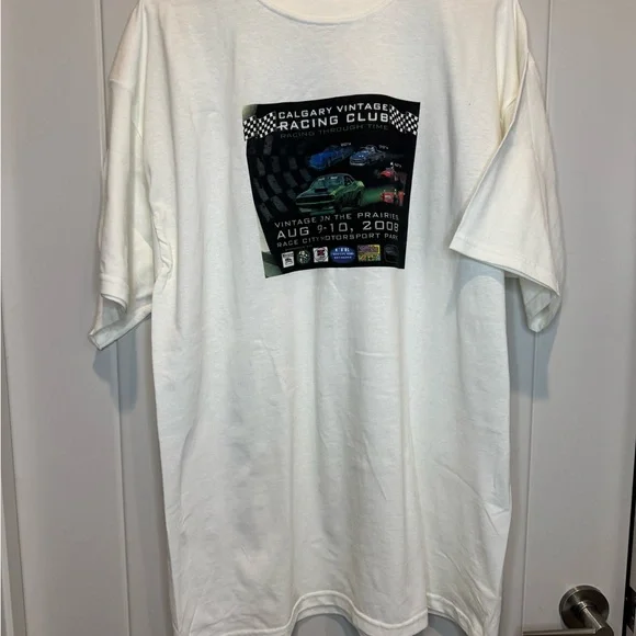 Calgary Vintage Racing Club Graphic Tee - Picture 2 of 6
